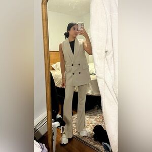 Zara blazer vest set
